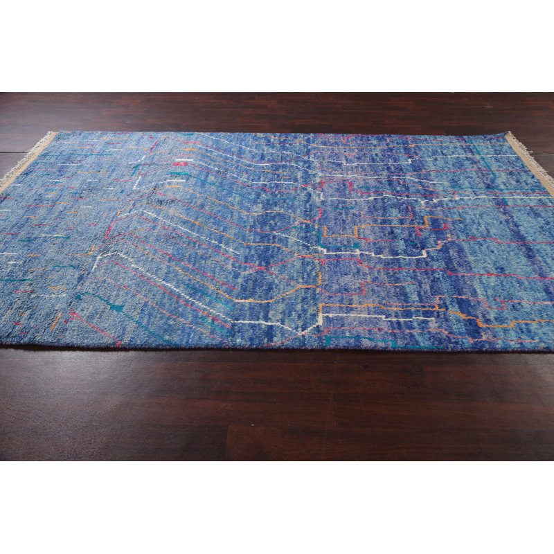 Tapis noué à la main unique en son genre