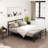 Hae Metal Slat Bed-559408328