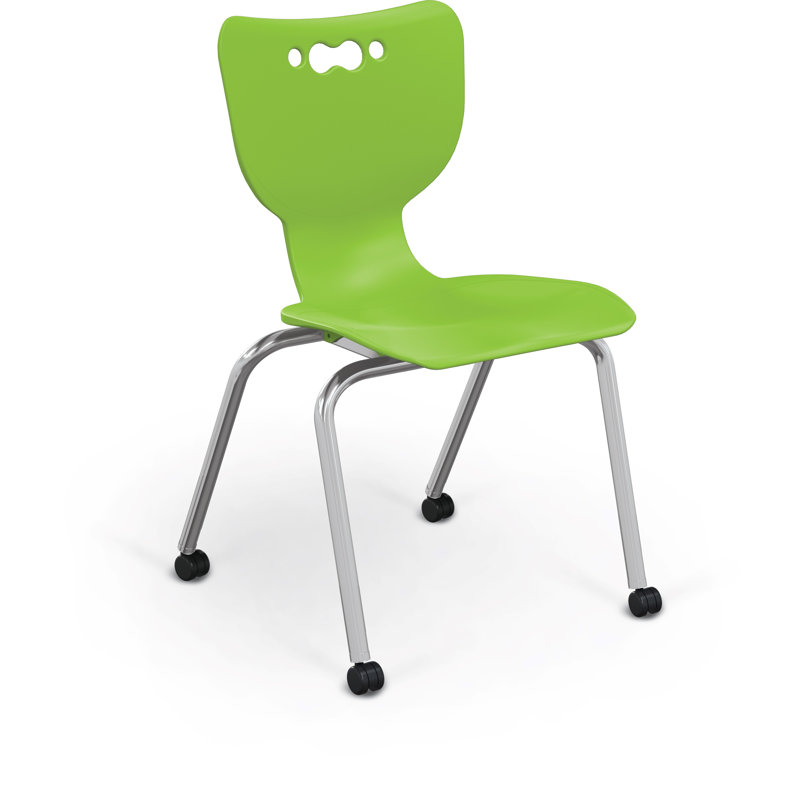 Fauteuil à roulettes Hierarchie, H 31,1 po x l 20,5 po x P 23,75 po, Vert