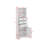Tall Storage Cabinet With 3 Drawers And Adjustable Shelves-525252507