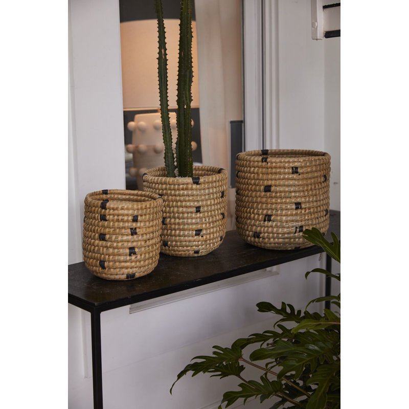 Panier Tejida, H 9,75 po x l 10 po x P 10 po