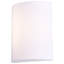 Perri Plastic LED Flush Mounted Sconce