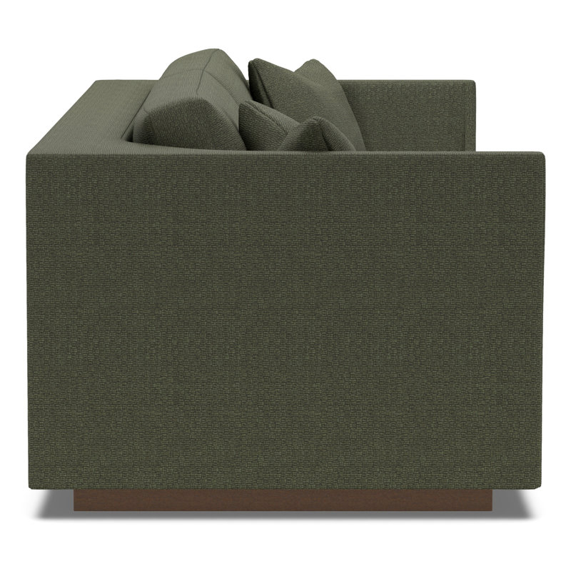 Claudette Bench Seat Sofa, 2716-21, Walnut