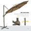 Breylee 300cm Cantilever Parasol-1171873013