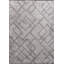 Rapture Geometric Shapes Area Rug in Gray-1517303682
