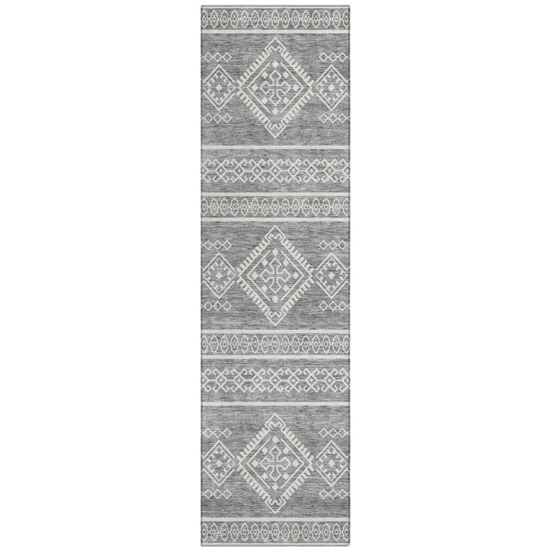 Tapis intérieur / extérieur Celeski avec envers antidérapant, Tapis de couloir 2 pi 3 po x 7 pi 6 po