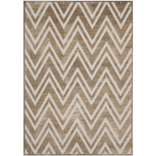 Arriaga Chevron Hand Woven Area Rug
