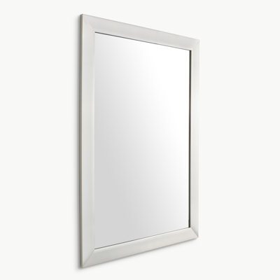 Miroir Laurel nickel brossé