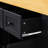 Large Kitchen Island With Power Outlet And Storage, 53Inch Countertop, 2 Doors, 3 Drawers, Black Rolling Internal Lockable Wheels, For Office Use-772668894