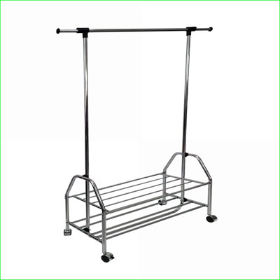 Banc pour hall d'entrée avec portemanteau Hall Rangement pour chaussures | Rotin gris | L 40,16 po | Gris | Panneau de fibres à densité moyenne