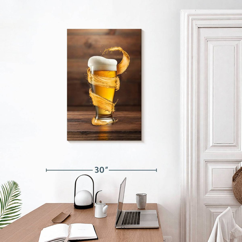 Verre à bière Yarlin, H 30 po x l 20 po