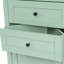Armoire triangulaire avec tablette réglable et 3 tiroirs pour différentes pièces de rangement-314979550