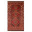 Tapis rouge Teimani 3 pi 8 po x 6 pi 10 po