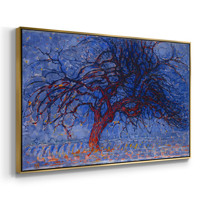 The Red Tree, 1909-Piet Mondrian-Framed Gallery Wrapped Canvas
