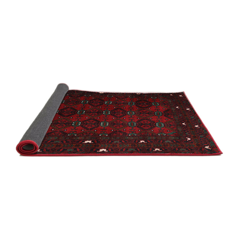 Tapis oriental oriental / noir / crème, Rond 5 pi