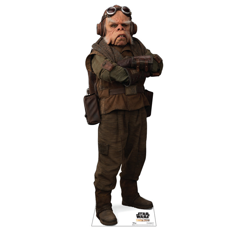 Kuiil 70'' Disney The Mandalorian Cardboard Standup