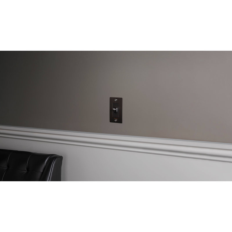 1G Toggle Switch / Logo, Brass