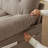 Marchel Upholstered L-Shaped Sectional with Ottoman Reversible-2102501054