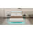 Velvet Floating Bed Frame with LED Lights-155810041-155810039