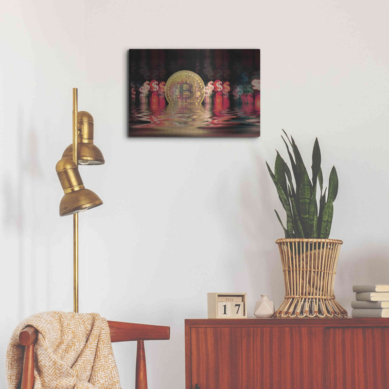 Luxe Art «Liquidité» par Andrea Haase, H 16 po x l 24 po