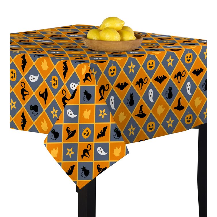 Mcdaniel Square Geometric Polyester Tablecloth