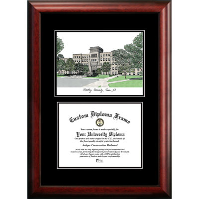 Raci Bradley University Diplomate Diploma Picture Frame