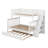 Twin Over Full Bunk Bed With Trundle-372303622