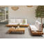 Corbe Wicker 5 - Person Garden Lounge Set with Cushions