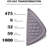 Car Seat Cushion Pad Mat Comfort Seat Protector for Car Driver Seat Office Chair Home Use Breathable Seat Cover with Non Slip Bottom (Gray)-122911355