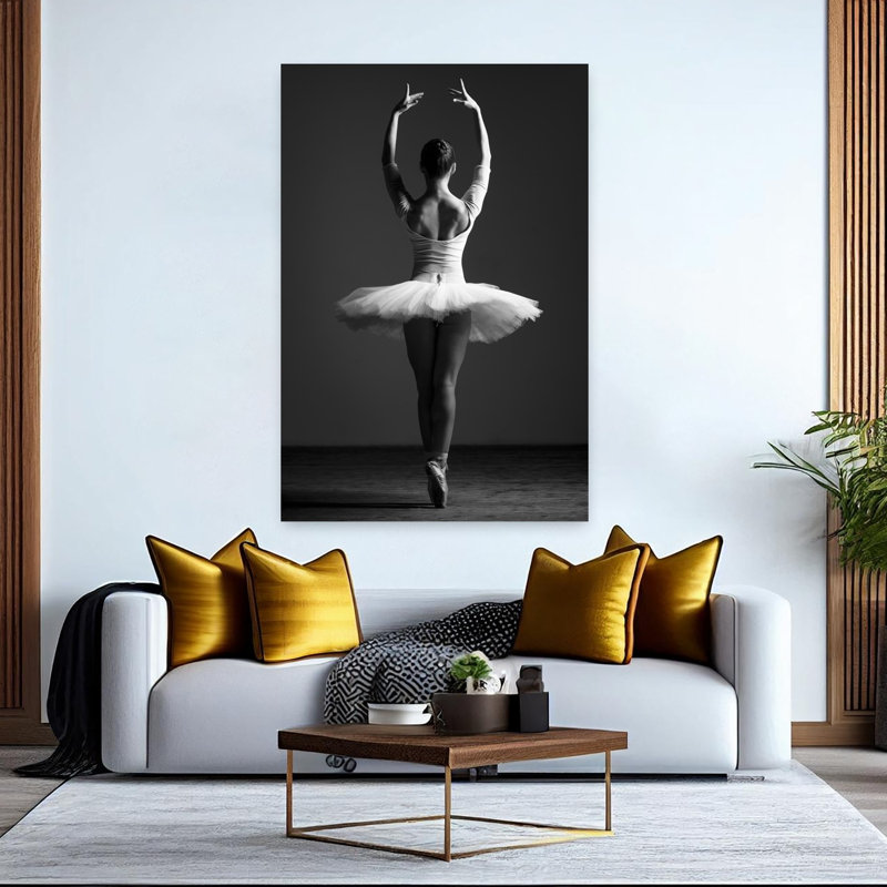 Art contemporain abstrait pirouette, H 60 po x l 40 po