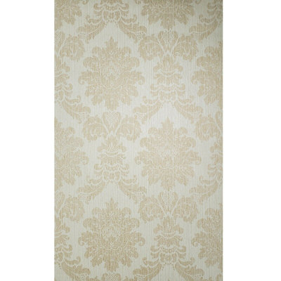 Papier peint en toile de ramie Hanifah