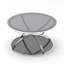 Table basse, table d'appoint ronde pour salon, chambre à coucher et bureau-1733100115-1733100116