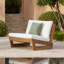 Chaise de terrasse avec coussins Louise-726736557