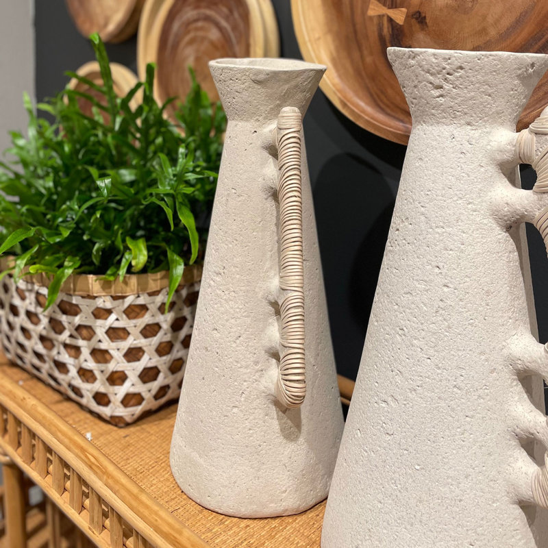 Imelda Handmade Terracotta Table Vase