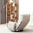 360 Degree Rotatable Chair With Construction And Adjustable Comfortable Built-In Spring Seat Bag