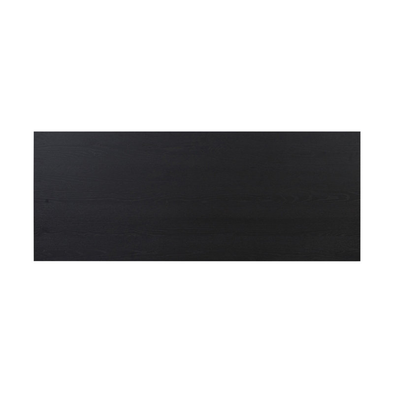 Rosedale Solid Wood Executive Desk, Ebony Oak