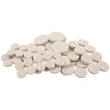 80 Pack Assorted Self-Stick Felt Furniture Pads