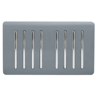 Trendi Switch 8 Gang 1 or 2 Way Light Switch