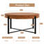 Table basse moderne d'épissage rétro moderne, table de salon-1558091175-1558091168