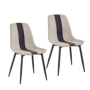 Ensemble de 2 chaises rembourrées