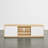 Modern Extendable TV Stand with Adjustable shelves and Open Storage for  TVs up to 90"-117550351