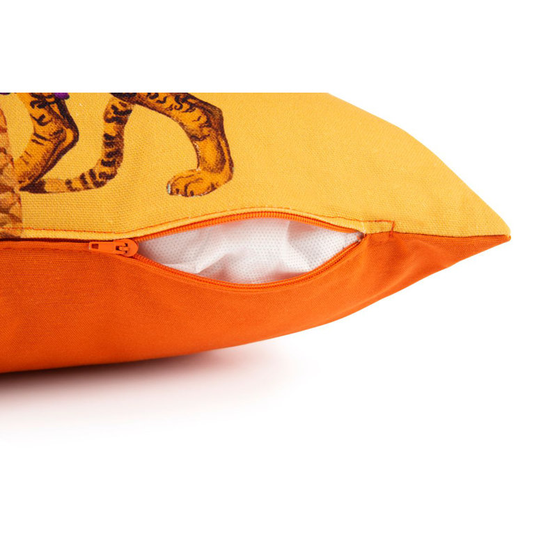 Excelsa cushion Le Cirque Du Marrakech cotton 45x16x45 cm