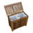 EcoDecors Storage Hamper Standard Solid Teak Deck Box-28980931-48826021