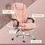 Fauteuil de bureau avec repose-pieds Vinsetto Massage