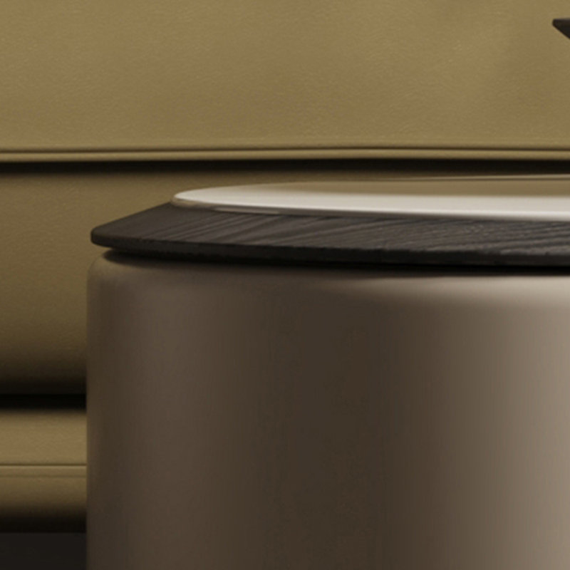 Table basse simple en marbre ovale