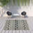 Abdur-Rahman Geometric Indoor / Outdoor Rug-738960197