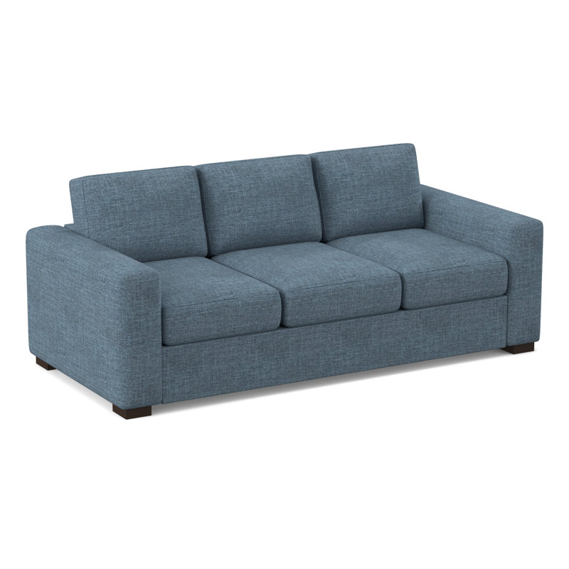 Gorham 86" Square Arm Sofa Bed with Reversible Cushions, Innerspring, Archetype Anchor