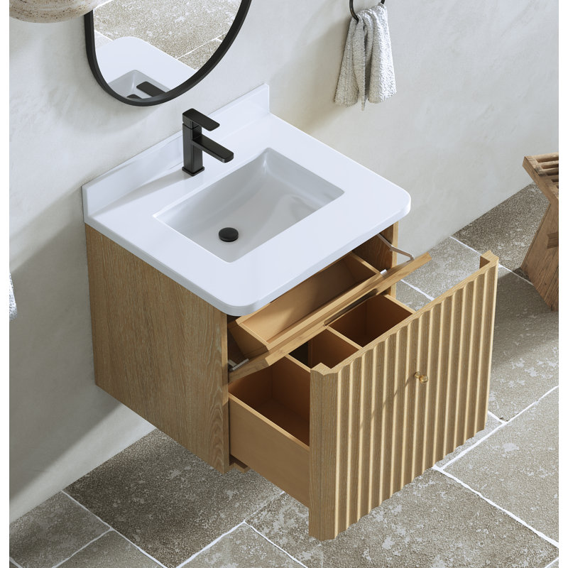 Ensemble de meuble-lavabo mural 24 po Maxbano, 24"
