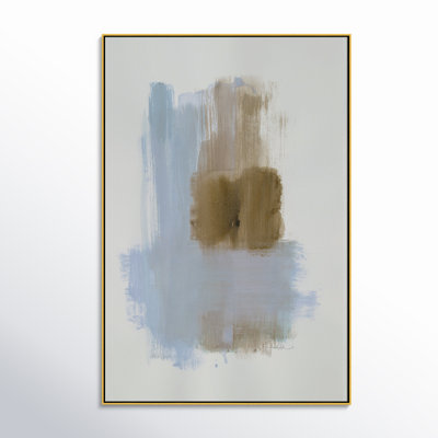 Breighden Powder Room Wash IV Framed On Canvas Print