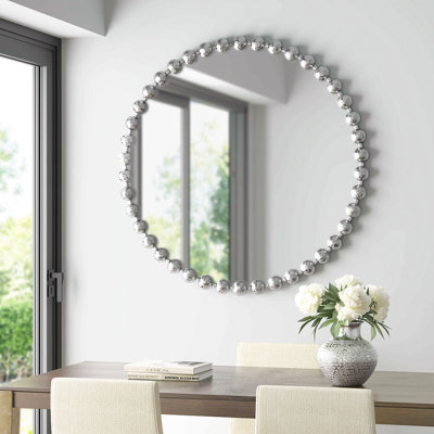 Miroir mural rond 36 po